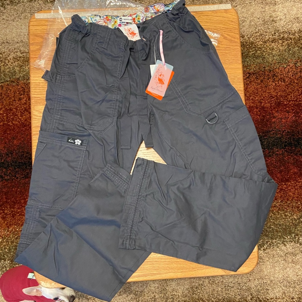 New with tags! Charcoal Koi Lindsey scrub pants!